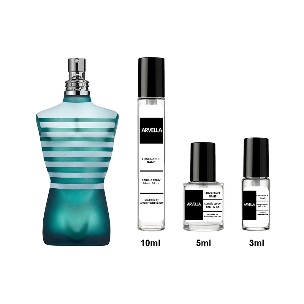 Jean Paul Gaulthier Le Male Sample 10ml Spray - Arvella Fragrance